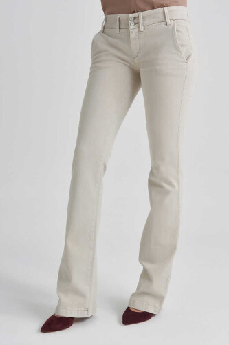 7 For All Mankind İspanyol Paça Kadın Jean - 2