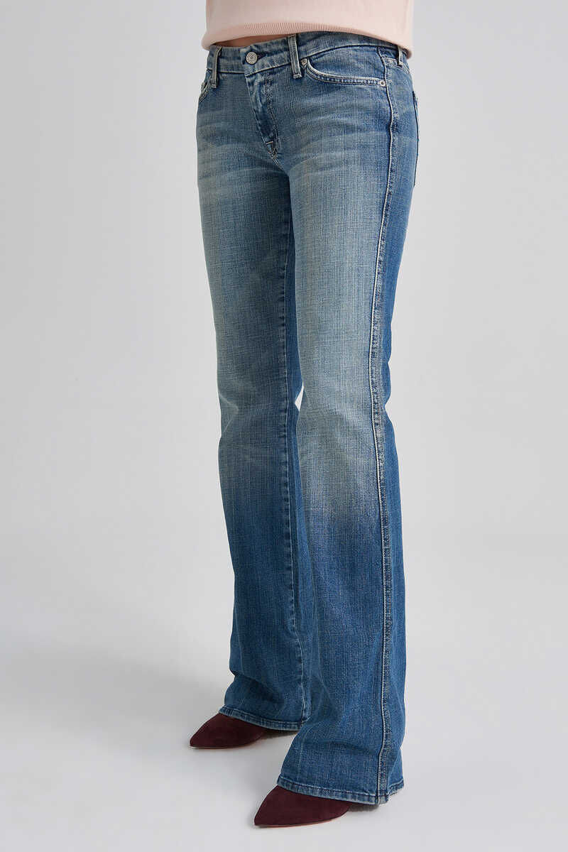 7 For All Mankind Kadın İspanyol Paça Jeans - 3
