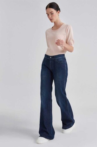 7 For All Mankind Kadın İspanyol Paça Jeans - 11