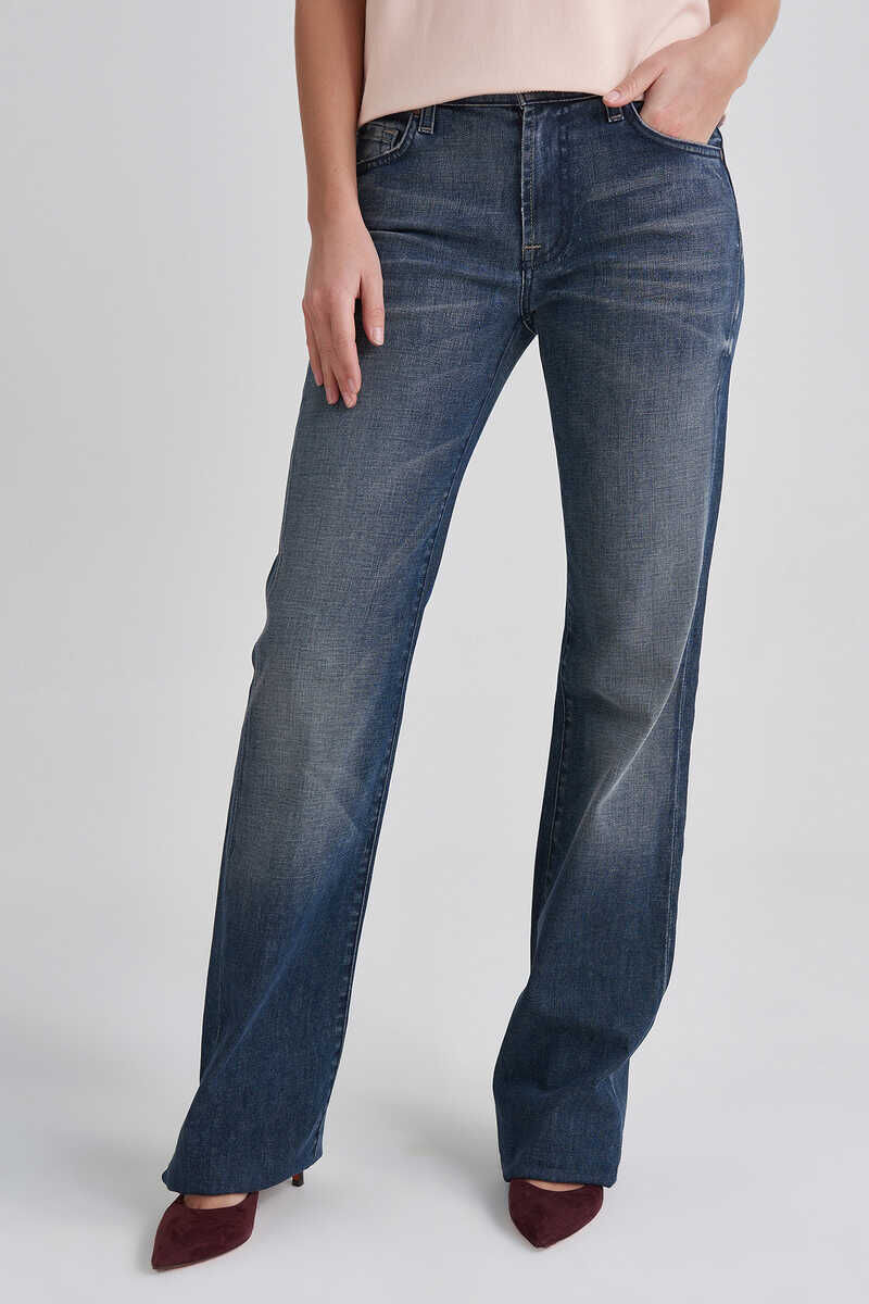 7 For All Mankind Kadın İspanyol Paça Jeans - 2