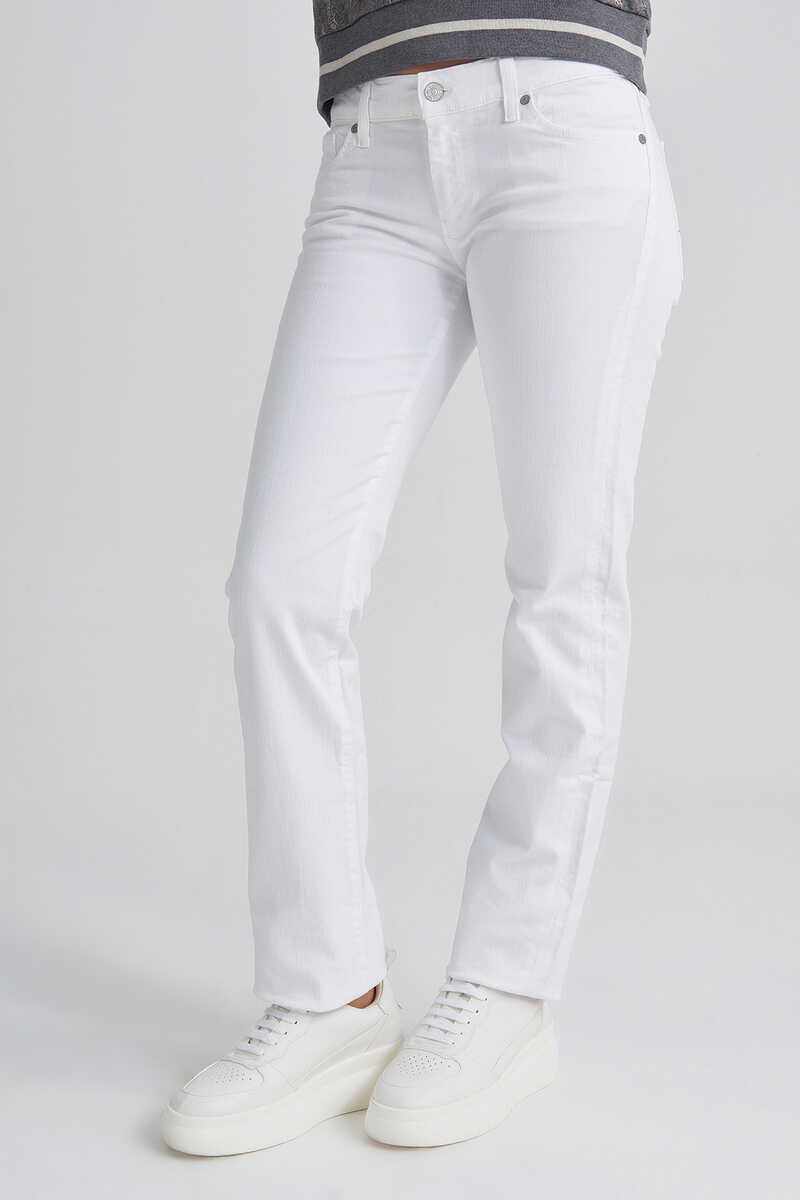 7 For All Mankind Kadın Normal Paça Jeans - 3