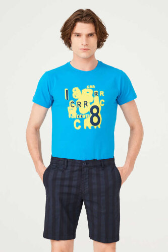 Armata Di Mare Erkek Çizgili Bermuda Şort - 2