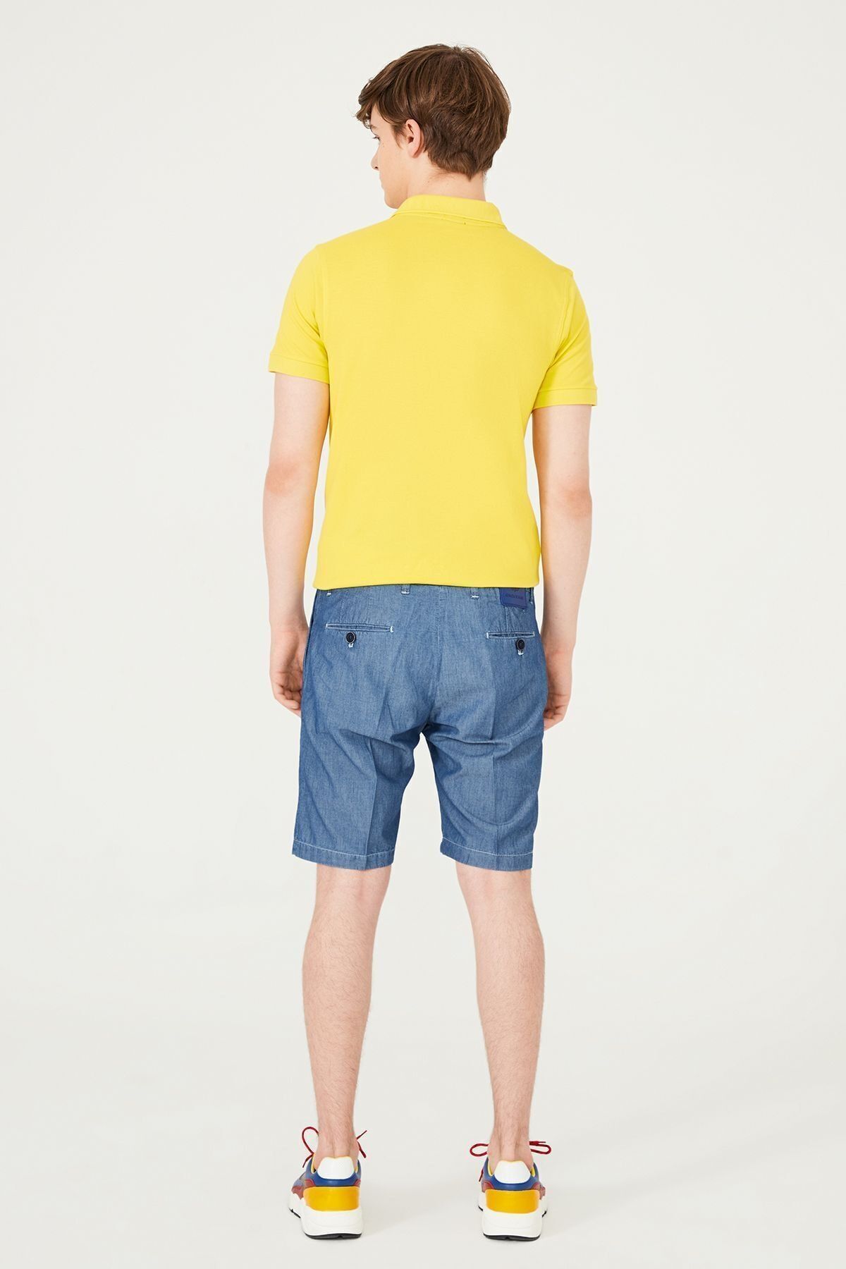 Armati Di Mare Denim Erkek Bermuda Şort - 16