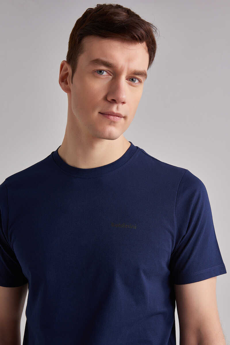 Baldinini Erkek Bisiklet Yaka T-Shirt - 3