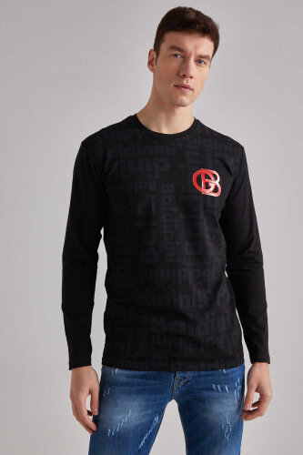 Baldinini Erkek Bisiklet Yaka T-Shirt - Baldinini