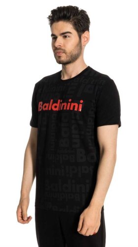 Baldinini Erkek Logolu Bisiklet Yaka T-Shirt - 2