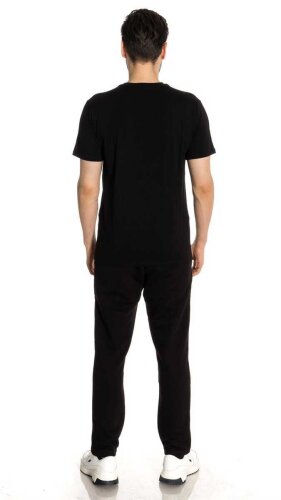 Baldinini Erkek Logolu Bisiklet Yaka T-Shirt - 3