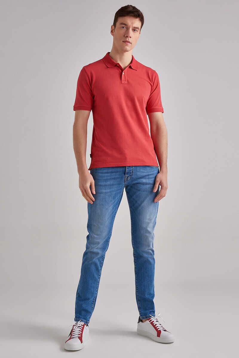 Baldinini Normal Bel Dar Paça Erkek Jeans - 2