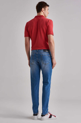 Baldinini Normal Bel Dar Paça Erkek Jeans - 5