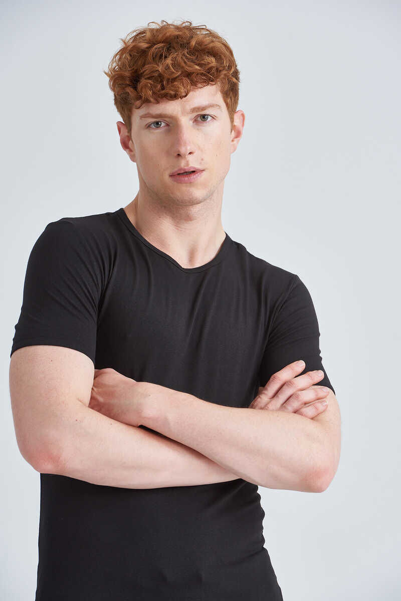 Bikkemberg Erkek Bisiklet Yaka Fanila - 3