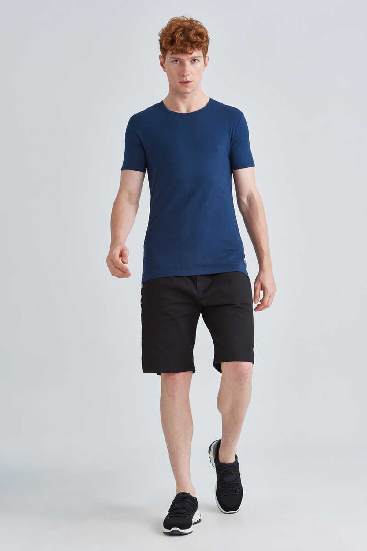 Bikkemberg Erkek Bisiklet Yaka Fanila - 5