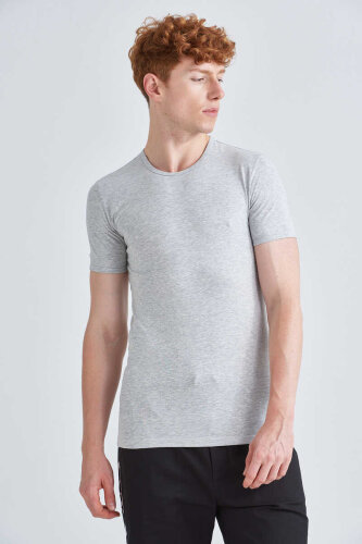 Bikkemberg Erkek Bisiklet Yaka Fanila - 2