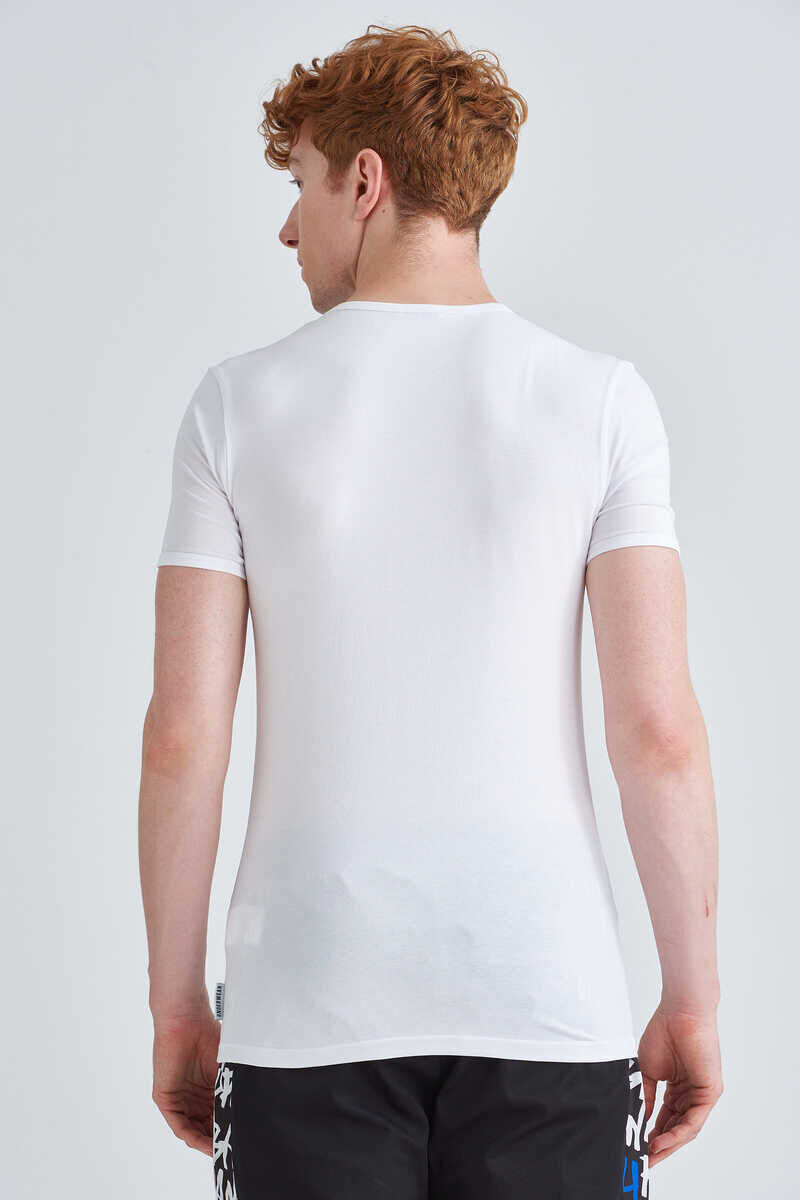 Bikkemberg Erkek Bisiklet Yaka Fanila - 4