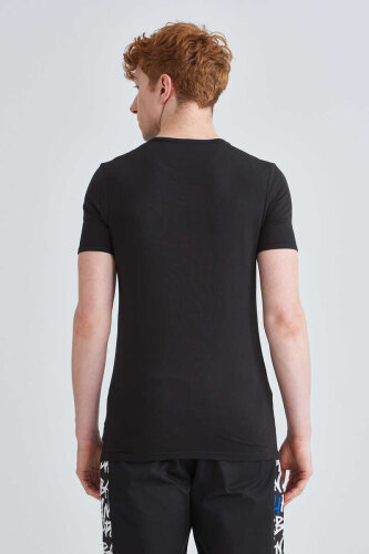 Bikkemberg Erkek Bisklet Yaka Fanila - 4