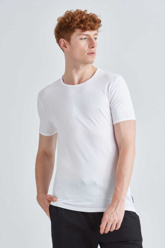 Bikkemberg Erkek Bisklet Yaka Fanila - 2