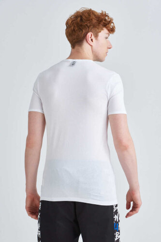 Bikkemberg Erkek Bisklet Yaka Fanila - 4