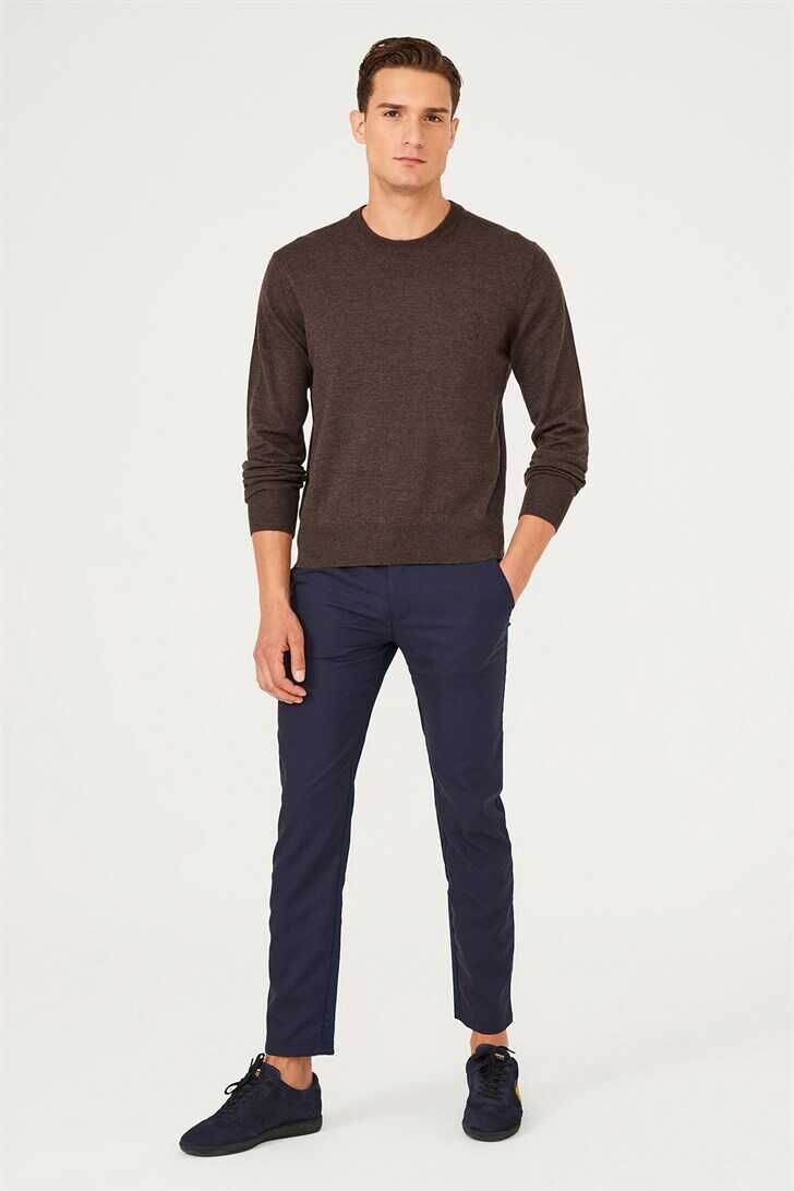 Billionaire Erkek Bisiklet Yaka Triko Kazak - 2