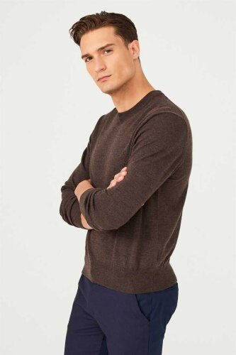 Billionaire Erkek Bisiklet Yaka Triko Kazak - 3