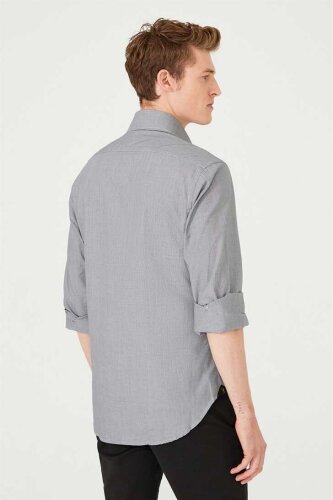 Billionaire Erkek Uzun Kollu Slim Fit Gömlek - 5