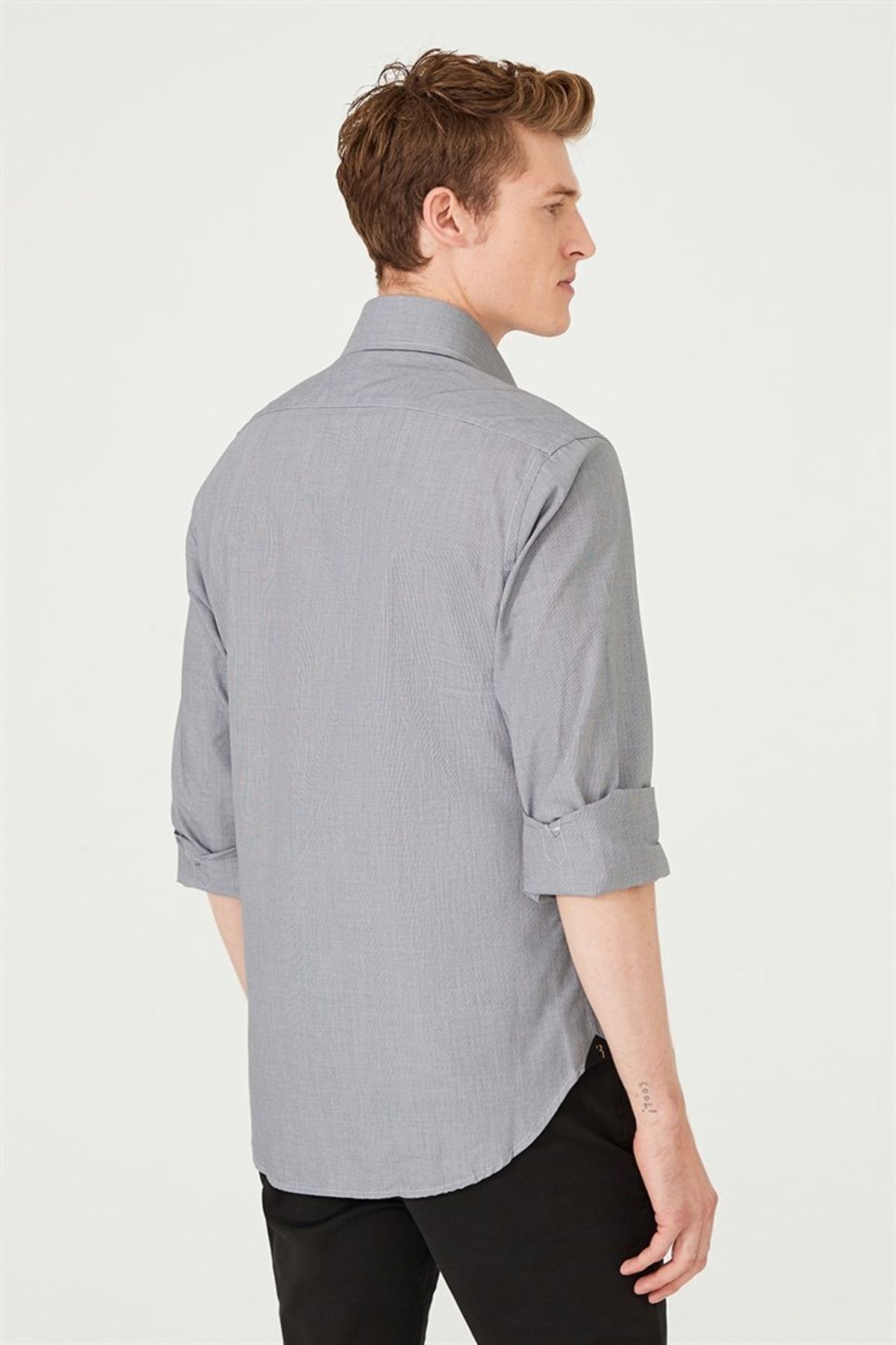 Billionaire Erkek Uzun Kollu Slim Fit Gömlek - 10