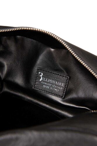 Billionaire Seyahat Tipi Mini Deri Çanta - 5