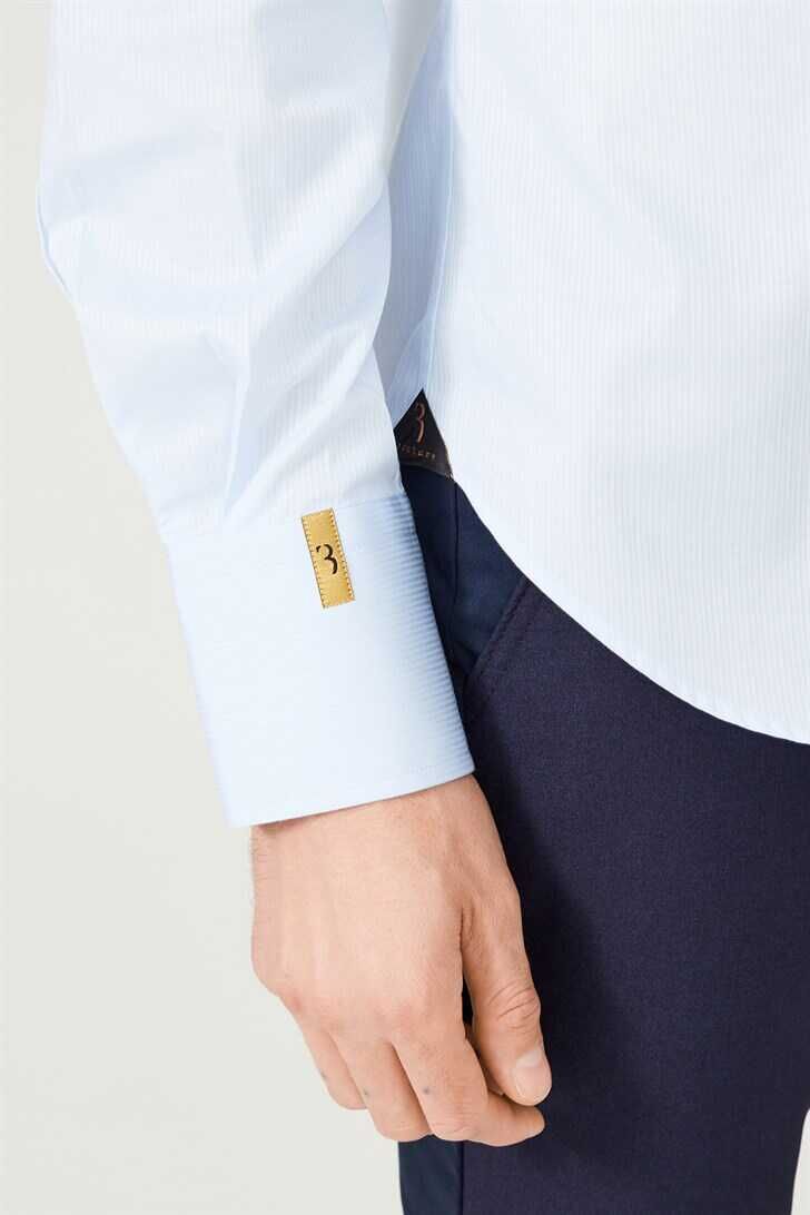 Billionaire Slim Fit Erkek Uzun Kollu Gömlek - 4