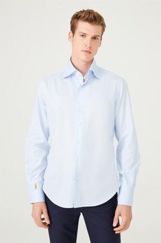 Billionaire Slim Fit Erkek Uzun Kollu Gömlek - 6