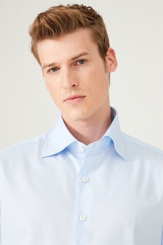 Billionaire Slim Fit Erkek Uzun Kollu Gömlek - 7