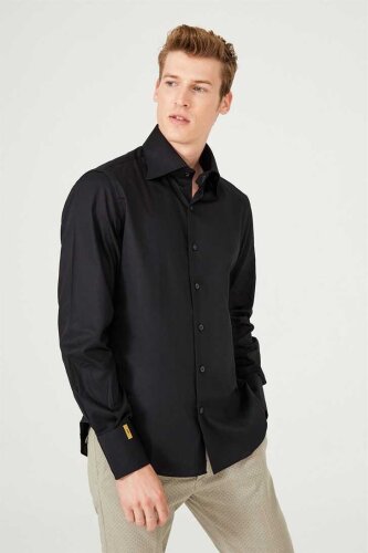 Billionaire Slim Fit Erkek Uzun Kollu Gömlek - 2