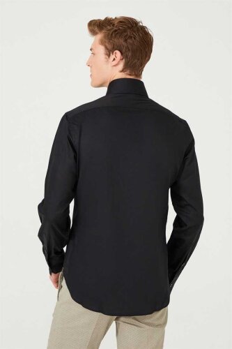 Billionaire Slim Fit Erkek Uzun Kollu Gömlek - 4