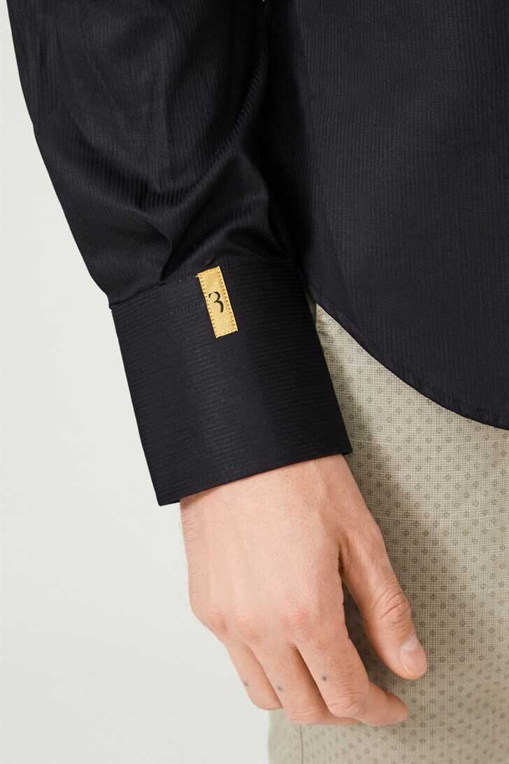 Billionaire Slim Fit Erkek Uzun Kollu Gömlek - 5