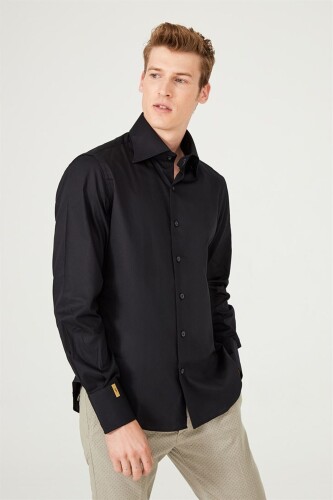 Billionaire Slim Fit Erkek Uzun Kollu Gömlek - 7