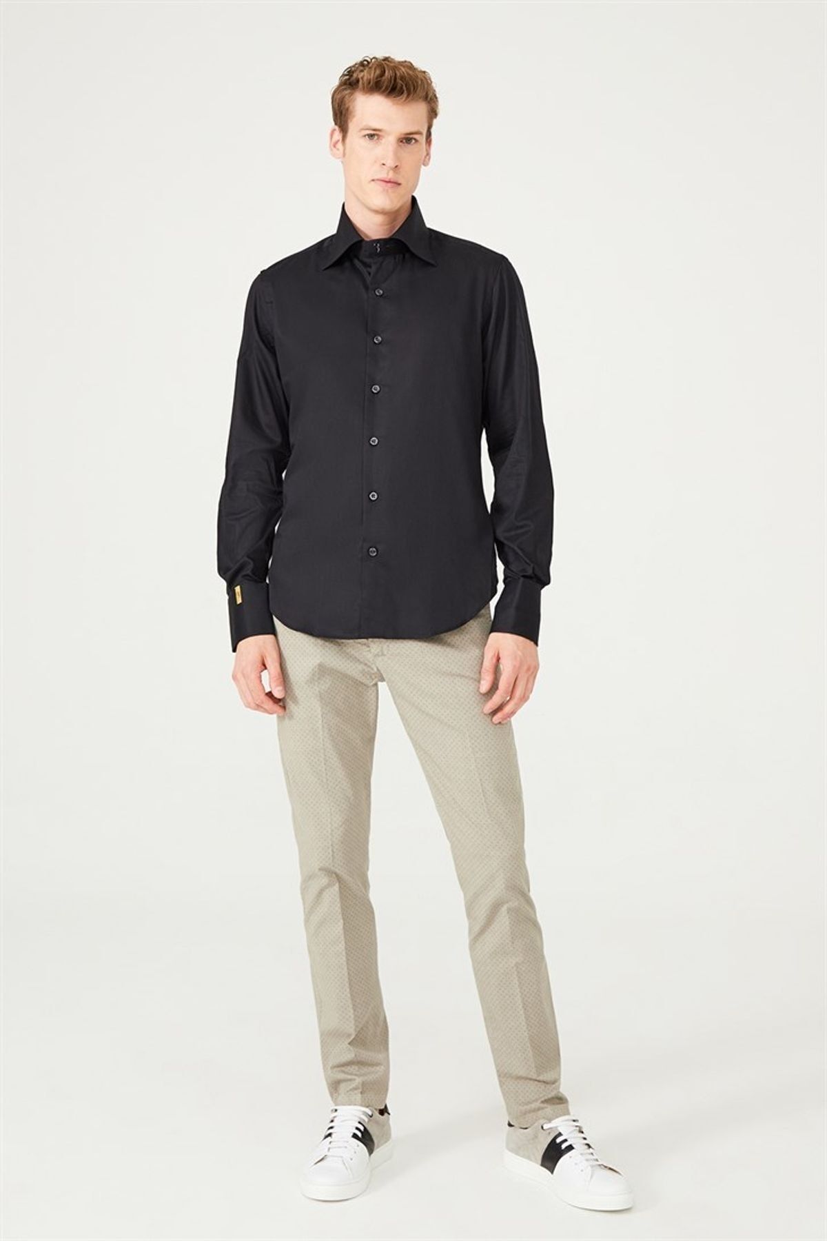 Billionaire Slim Fit Erkek Uzun Kollu Gömlek - 8