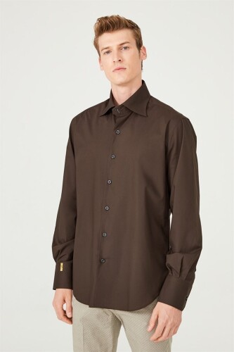 Billionaire Slim Fit Uzun Kol Erkek Gömlek - 6