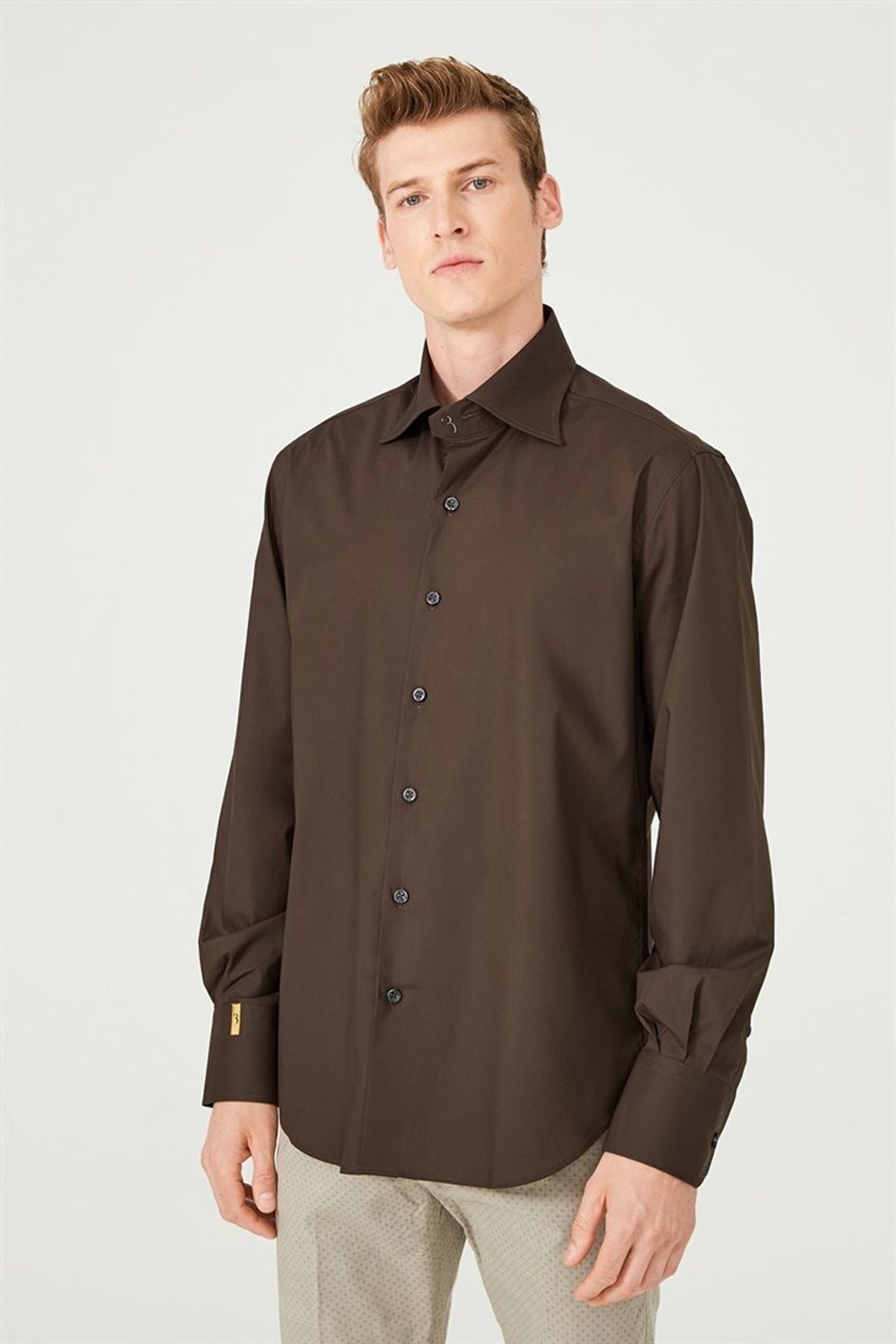 Billionaire Slim Fit Uzun Kol Erkek Gömlek - 6