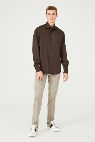 Billionaire Slim Fit Uzun Kol Erkek Gömlek - 8