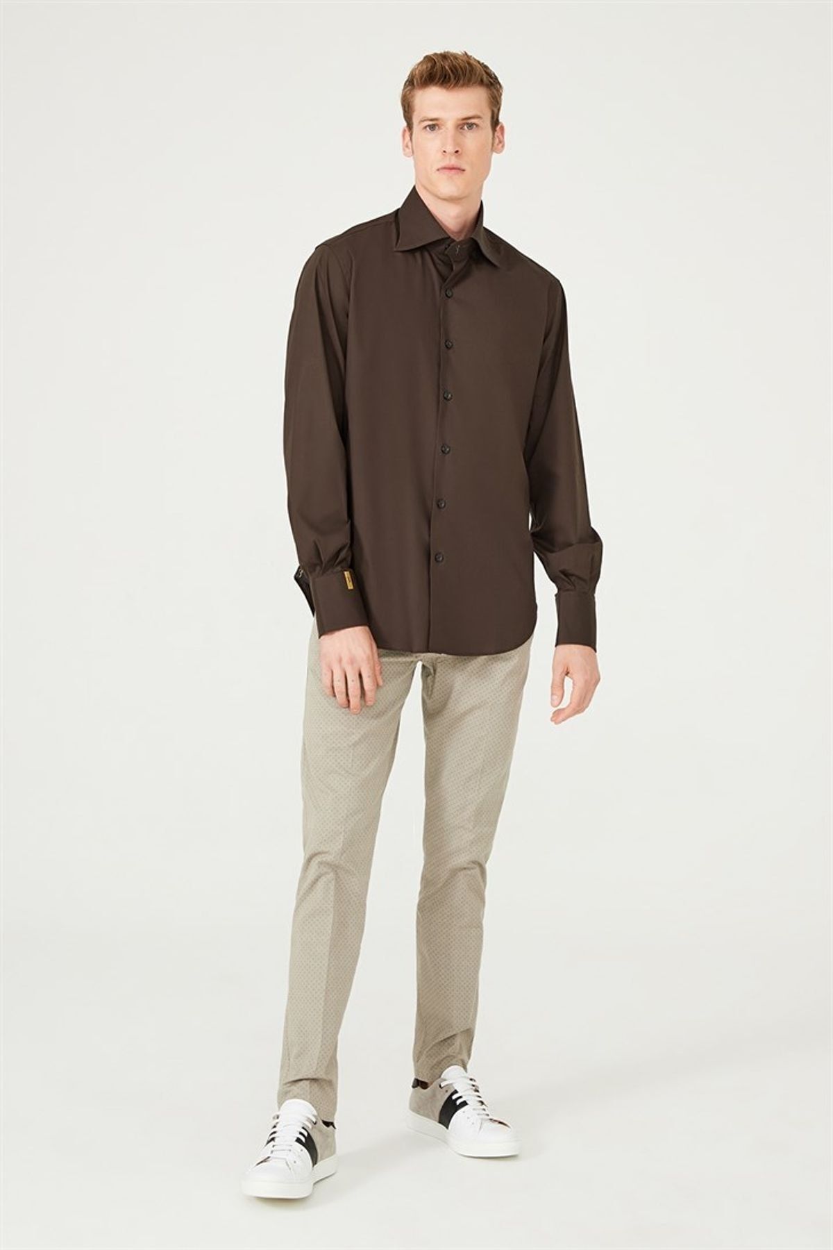 Billionaire Slim Fit Uzun Kol Erkek Gömlek - 8