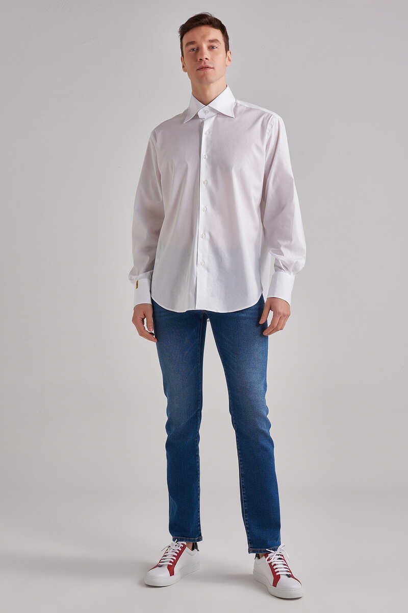 Billionaire Slim Fit Uzun Kol Erkek Gömlek - 2