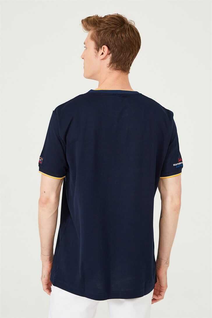 Bisiklet Yaka Erkek T-Shirt - 5