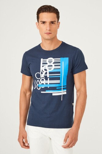 Bisiklet Yaka Erkek T-Shirt - 9