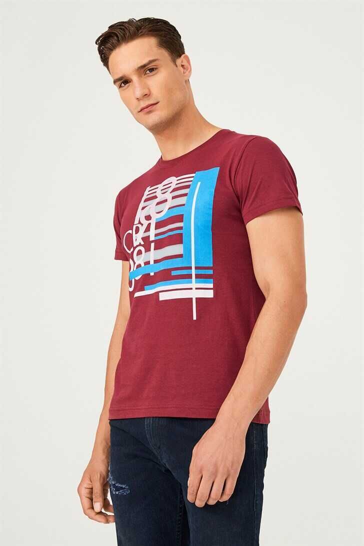 Bisiklet Yaka Erkek T-Shirt - 3