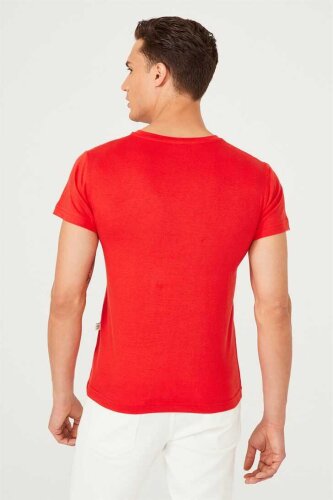 Bisiklet Yaka Erkek T-Shirt - 6