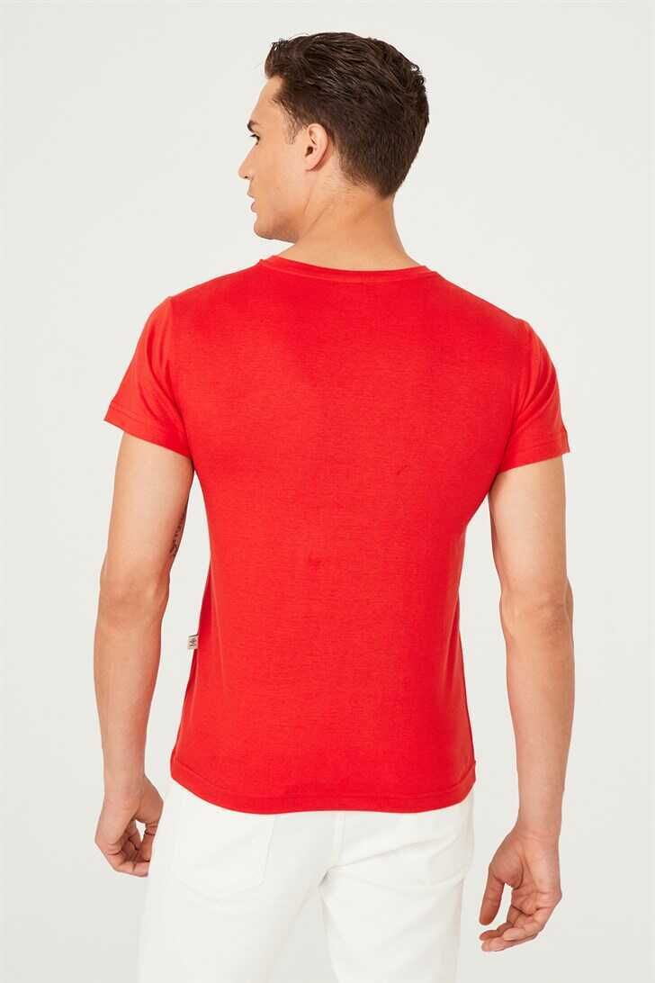 Bisiklet Yaka Erkek T-Shirt - 7