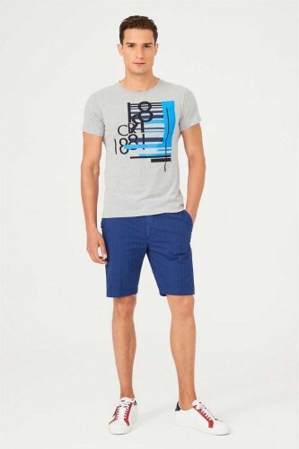 Bisiklet Yaka Erkek T-Shirt - 5