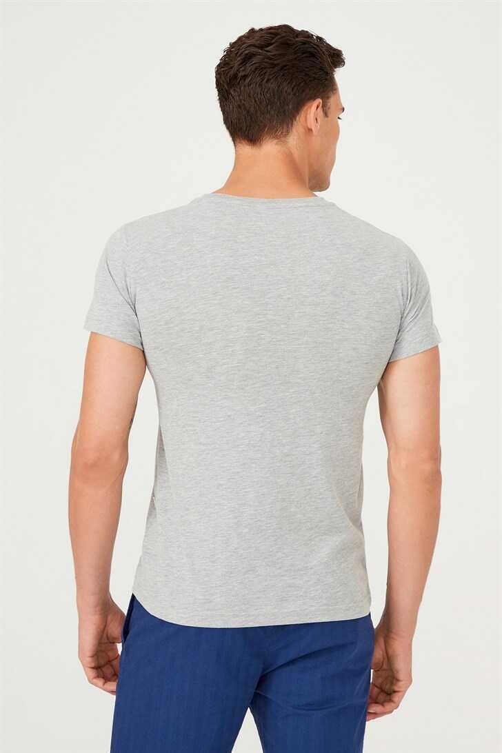 Bisiklet Yaka Erkek T-Shirt - 7