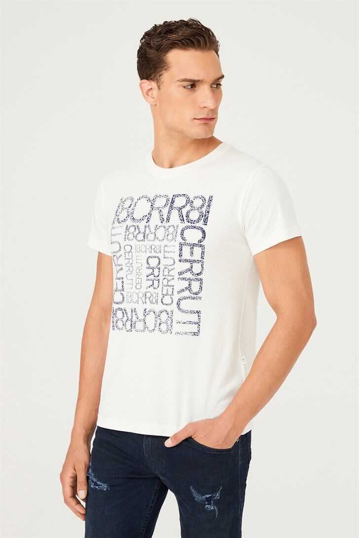 Bisiklet Yaka Erkek T-Shirt - 3