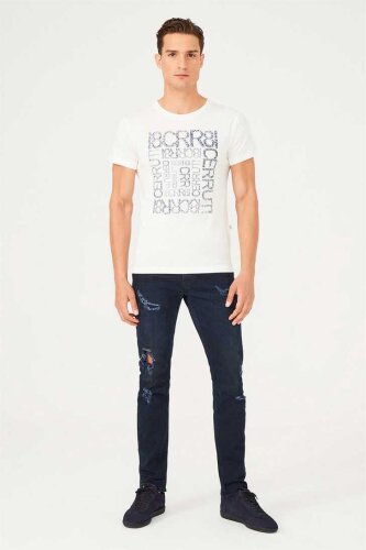 Bisiklet Yaka Erkek T-Shirt - 5