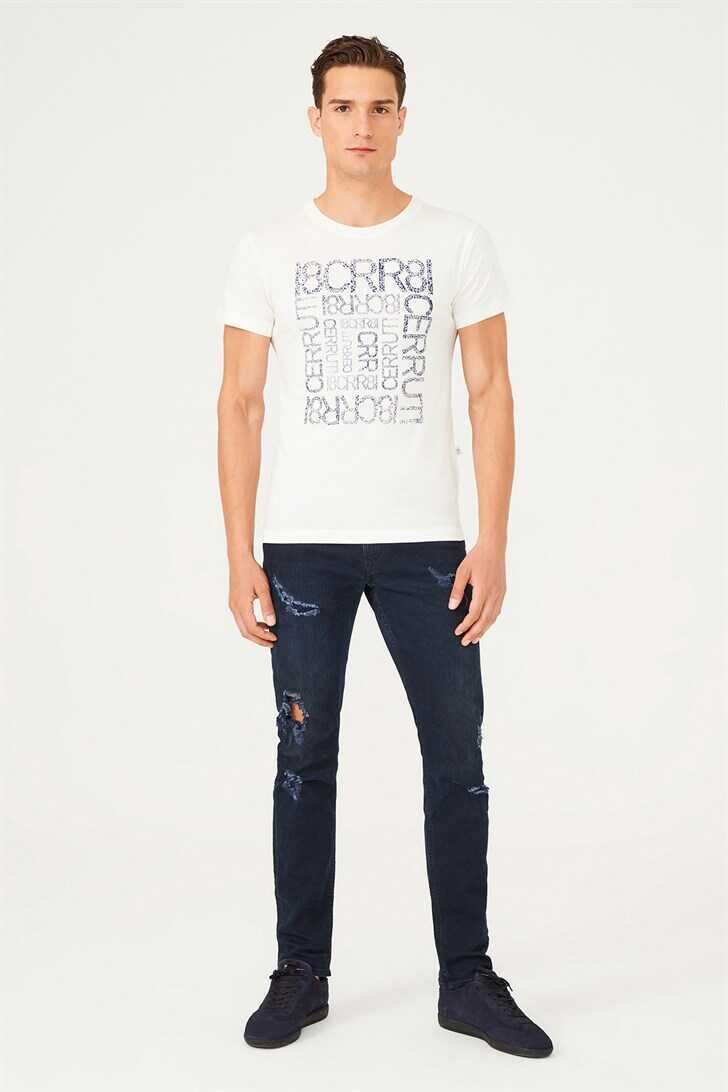 Bisiklet Yaka Erkek T-Shirt - 5