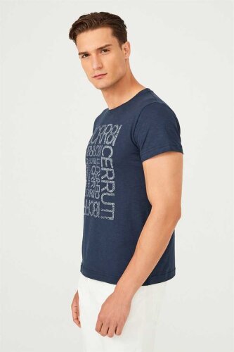 Bisiklet Yaka Erkek T-Shirt - 2