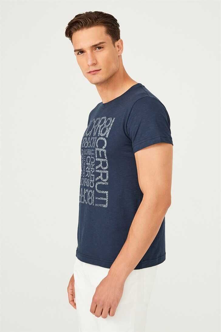 Bisiklet Yaka Erkek T-Shirt - 3